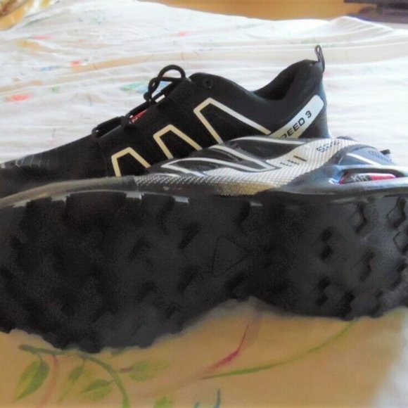 Running Shoes, Keep Running Brand Speed 3 White/Black Size 46 Euro Us size 13 - Picture 3 of 3